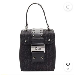 Dior Trotter Oblique Vanity Case Box Mini Bag